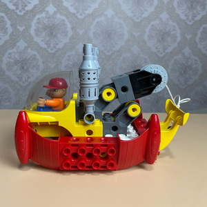 兼容乐高45002百变工程车大颗粒积木螺丝刀套装儿童玩具海洋系列