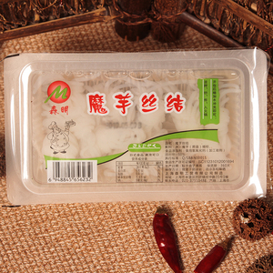 包邮森明魔芋丝结200g*10盒装火锅配料凉拌方便面速食 炒菜烧汤