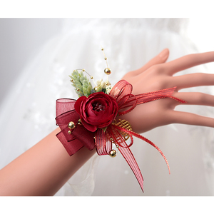 801人付款淘宝森系小清新娘手花伴娘手腕花手环花伴手礼闺蜜姐妹团