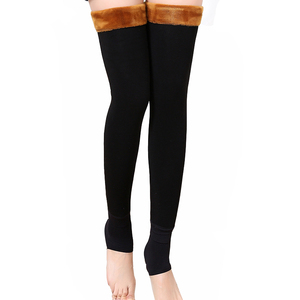 优非超长款加厚加长外穿加绒护膝护腿保暖冬季女士护膝盖套防寒护