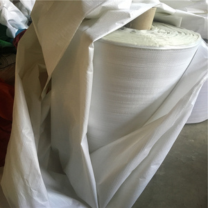 25宽编织袋筒料半成品蛇皮袋筒料整卷塑料编织袋打包布卷筒料批发