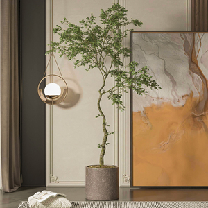 仿真绿植假树榕树落地盆栽摆件室内客厅装饰假植物盆景仿生植物