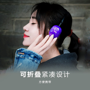 JVC/杰伟世S160耳机头戴式可爱韩版男女有线耳麦重低音学生通用