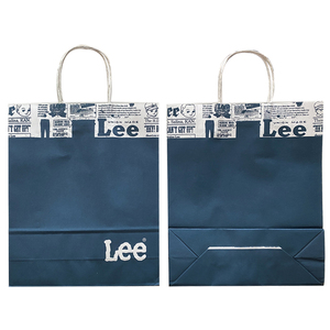 lee lee纸袋手提袋购物袋环保白牛皮潮牌包装袋服装礼品袋子