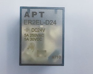 西门子APT中间控制继电器 ER2EL-D24 -A220 A24 DC24V AC220V 8脚