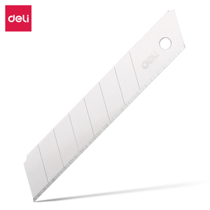 得力美工刀刀片大号加厚锋利尖小型工具刀子可换工业用不锈钢小号