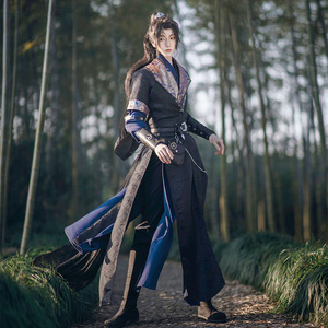 长庚cos服杀破狼玄铁营顾昀原创套装墨燃cos沉水古装古风麒麟古风