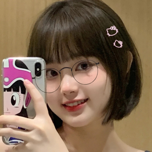 假发短发女自然仿真全头套夏季圆脸学生减龄齐耳短发初恋头假发套