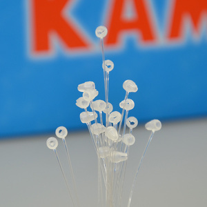 kam 手穿针 子母扣 塑料吊牌线 塑料胶针 吊牌胶针 kam胶索透明