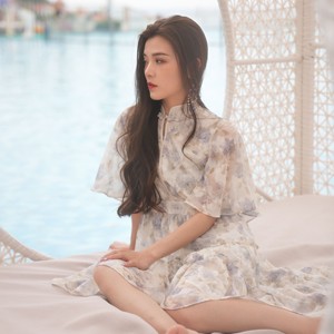 【千屿sheila】原创设计95注重品质"江南佳人"旗袍裙 150034