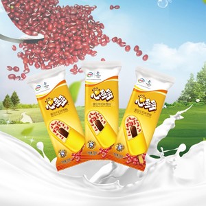 伊利心多多雪糕蜜豆牛奶口味脆皮冰淇淋3支装