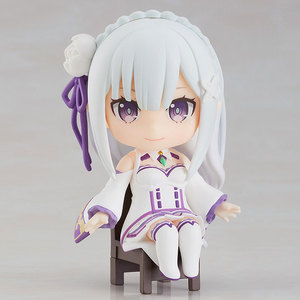 从零开始的异世界生活 艾米利亚 艾米莉亚手办可动粘土人模型