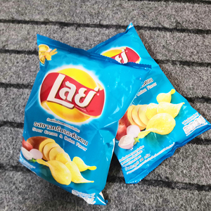 900人付款淘宝泰国乐事lays泰式烤鱿鱼味膨化薯片条50g膨化零食品711