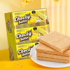 泰国原装进口chocky butter黄油夹心威化饼干盒装360g儿童零食品