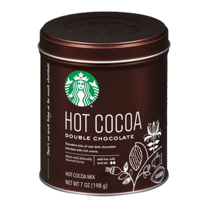 Starbucks美国进口星巴克双倍巧克力热可可粉罐装薄荷即速溶浓缩