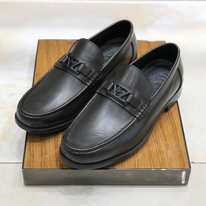 路卡迪龙专柜正品2020四季款牛皮套脚商务正装一蹬鞋男吊牌价2980