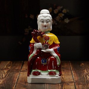 泰山奶奶神像陶瓷