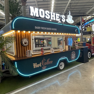 小吃车餐车街景