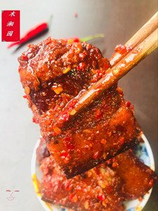 湖南永州道州特产道县扎肉腊肉鲊肉榨肉本地鲊肉下饭菜咸菜300克