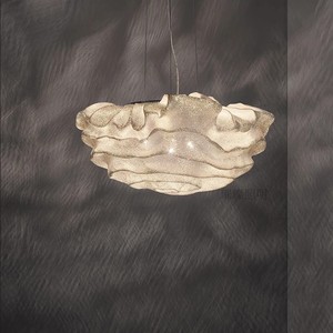 西班牙北欧极简客厅云朵吊灯现代设计师创意书房餐厅卧室艺术吊灯