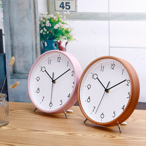 石英钟表台式客厅摆钟家用时尚大号坐钟摆放桌面台钟座钟时钟摆件