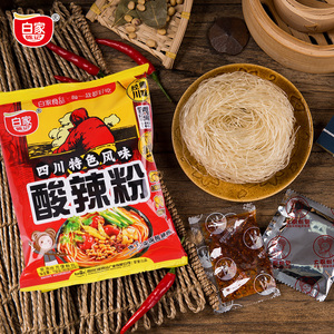 白家陈记酸辣粉肥肠粉108g方便面非油炸速食粉丝正宗重庆四川特产
