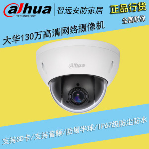 大华130万支持音频SD卡网络防爆半球摄像机头DH-IPC-HDBW2125R-AS