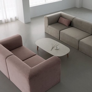 沙发异形简约酒店大堂会客区接待室个性休闲弧型组合美思乐家具