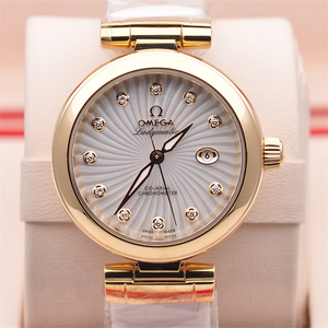 欧米茄omega碟飞系列原镶钻自动机械女表型号425.63.34.20.55.002