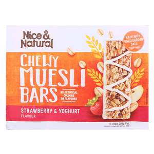 【直营】临期特价优佳草莓谷物棒185g燕麦新西兰饼干能量棒纤维