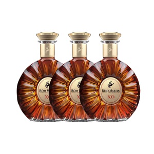 【错误链接勿拍】法国人头马xo700ml*3礼盒装干邑白兰地进口洋酒