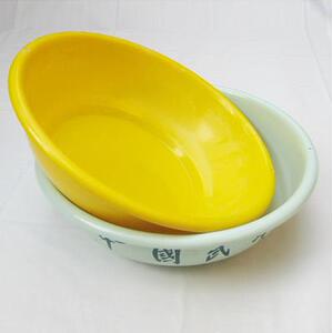 07 军用黄脸盆解放军部队黄脸盆军队制式黄脸盆军绿 军用脸盆