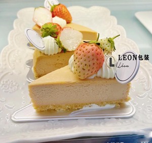 ins慕斯切块三角形纸垫千层蛋糕底托法式巴斯克甜品银色底垫100张