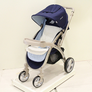 送毯子!英氏正品豪华婴儿车 双向四轮推车 伞车遮阳可