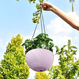 盆大号加厚吊篮挂墙栏杆绿萝多肉植物花卉爬藤垂吊链挂花盆1人付款15