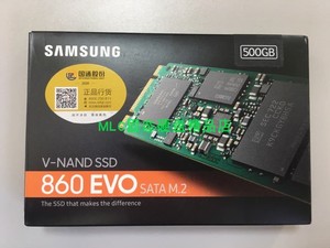 Samsung/三星860 EVO 250g 500g 1T M.2 2280 sata ngff固态硬盘