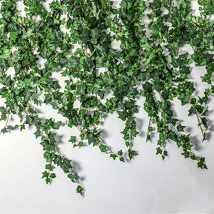 仿真葡萄叶爬山虎假花藤条植物塑料绿树叶水管道吊顶缠绕装饰遮挡