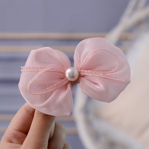 儿童发夹蝴蝶结女童发饰女宝宝头夹小女生头花可爱萌韩国女孩发饰