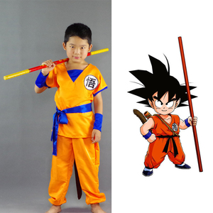 儿童七龙珠演出服短袖孙悟饭龟派cosplay衣服亲子动漫服装cos服