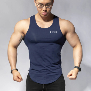 健身衣服男无袖背心运动健身服训练教练骚显肌肉夏季棉透气潮