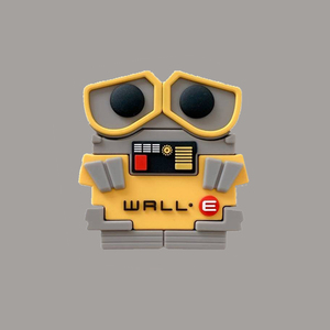 立体卡通瓦力机器人适用airpodspro保护套3代苹果2代耳机盒硅胶软