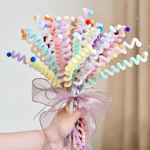 六一儿童节鲜花花束包装扭扭棒手工diy资材花店花艺礼物装饰材料