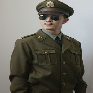 将军衣服装全套国民军官革命军明国制服八路军国军士兵演出衣服女