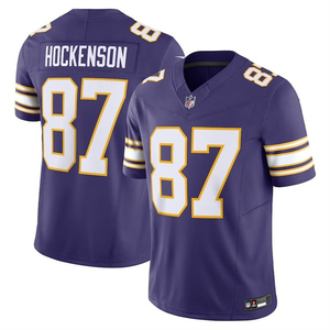 3代 NFL明尼苏达维京人男球服 VIKINGS 87号 Hockenson 橄榄球衣