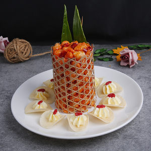 仿真食品模型假食物假菜样品摄影道具菜品模具果皇鸡脆骨饭店摆件