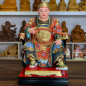 五府王爷千岁吴府王爷神像池府王爷樟木李吴朱王摆放供奉中式客厅