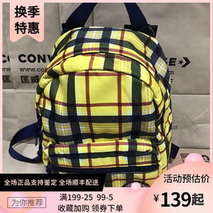 匡威双肩包格子