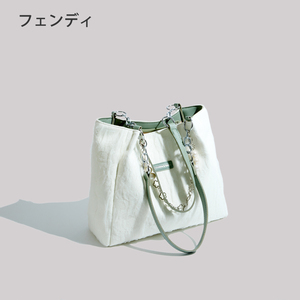 日本フェンディ小众品牌女士包包2024新款大包大容量单肩包托特包