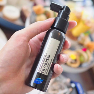 phyto发朵re30黑发精华喷雾50ml 植物肽类不含染料色素抑制灰白发