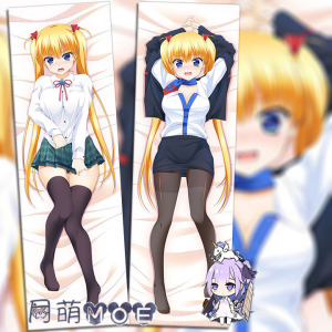 秋月爱莉 黑丝 动漫等身抱枕 靠枕2wt抱枕套